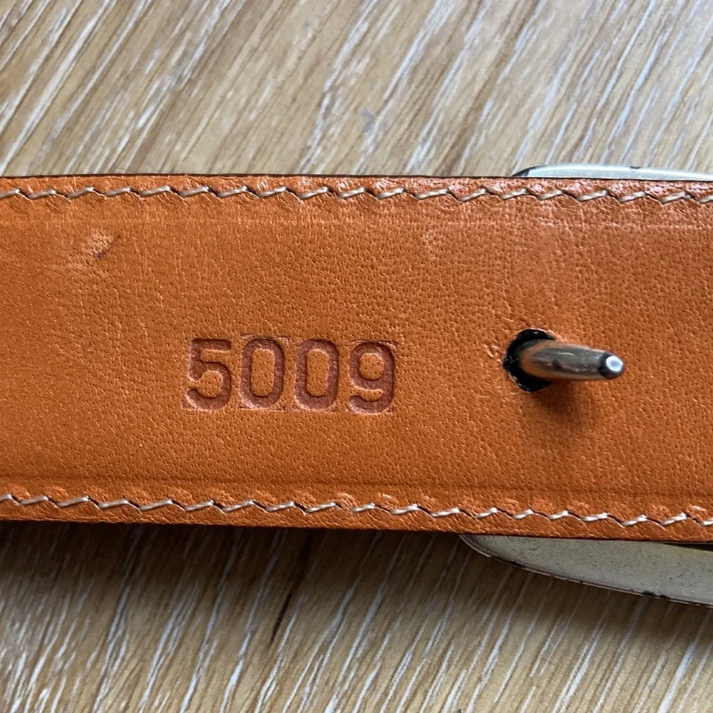 Brighton Belt Womens Brown Leather 9A107 Size ML 32